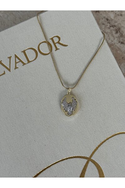 LUXSTONE قلادة ذهبية موديل أنكا