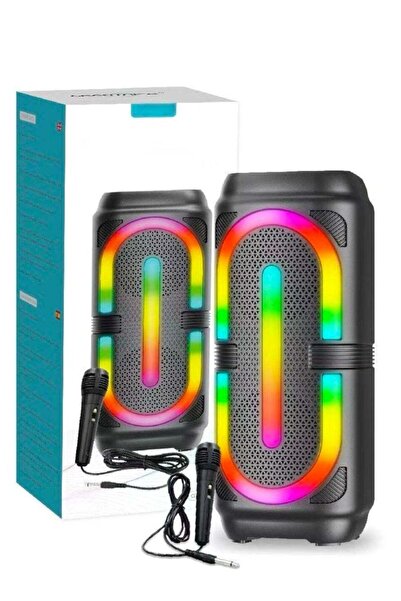 Gts Portable Wireless Bluetooth Speaker with RGB Light, Microphone USB