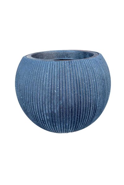 MAKİ DEKOR DEKORATİF MODERN DESENLİ KOMPOZİT AĞAÇ SAKSISI 28*31 CM