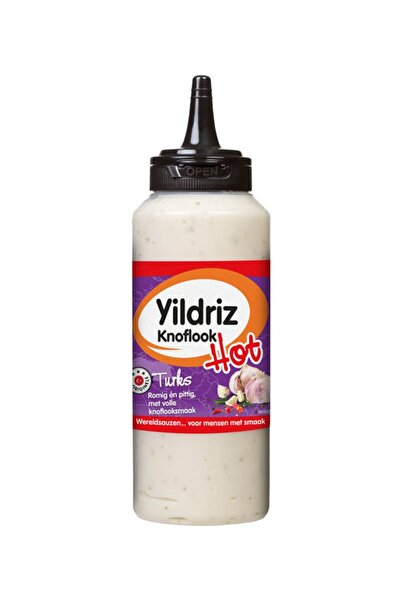 Yildriz Sos turcesc picant de usturoi pentru kebab 265 ml