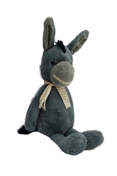 Şeker Adası Laughing Plush Gray Donkey 35 cm - Sorry Donkey