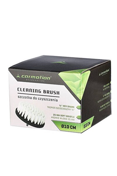 Carmotion Upholstery cleaning brush, diameter 10cm with drill adapter,