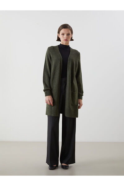 LC Waikiki Shawl Collar Women's Knitwear Cardigan