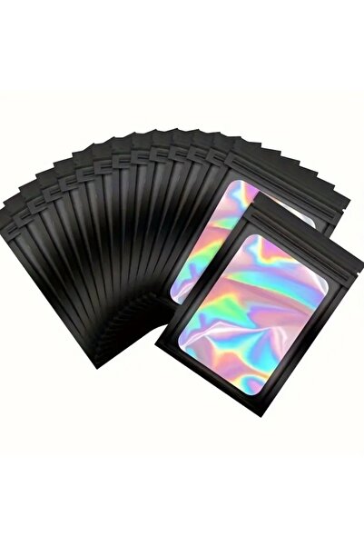DRECCEX 20 Adet Kendinden Kilitli Ambalaj Ziplock Poşetler
