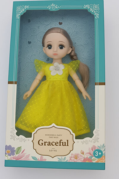TSUMAB Graceful Princess Doll in Dress – Fashion Doll for Kids