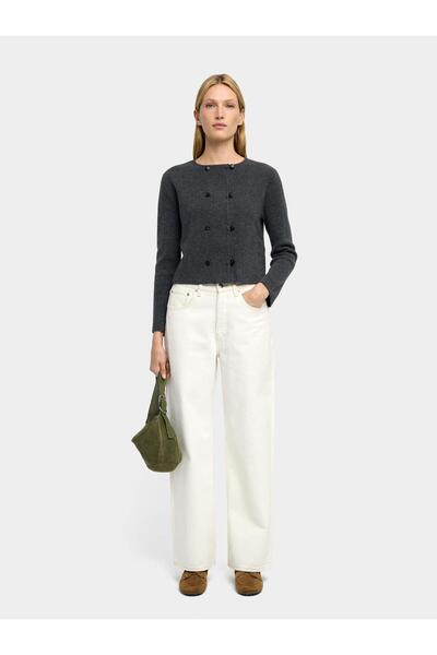 PARFOIS Çift Sıra Düğmeli Hırka