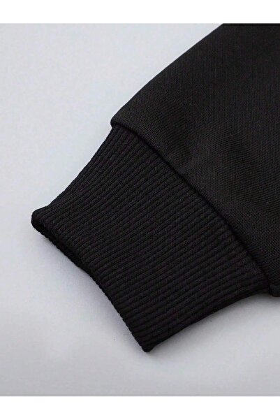 Let's Wear Fashion Printed Premium 3Rd. İplik Compact Sweatshirt Tracksuit Set - 2 Piece Sportswear Set