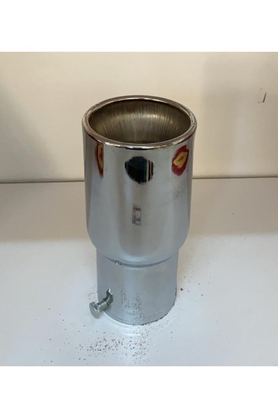 İB GLOBAL HER ARACA UYUMLU KROM EGZOZ BAŞLIĞI UCU 60 MM SESLİ TİP