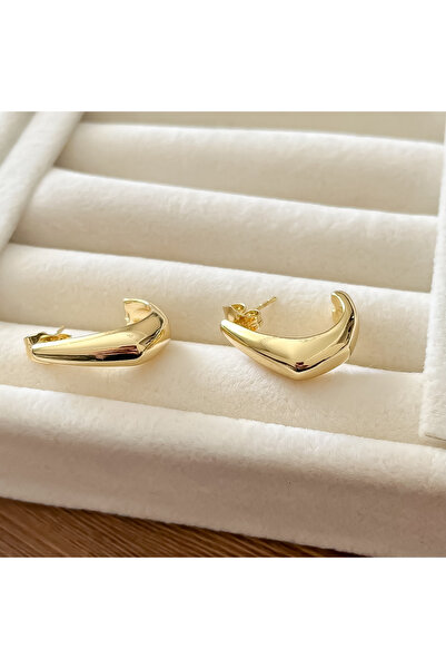 ATELİER GİZEM Xuping kararmaz 14k gold çelik kadın küpe