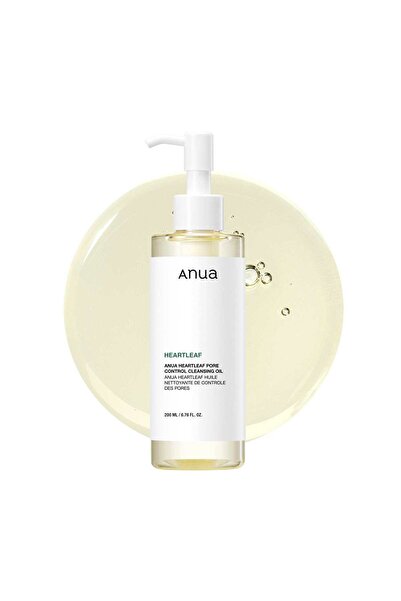 ANU - زيت تنظيف مسام هارت ليف للتحكم اللطيف/200 مل