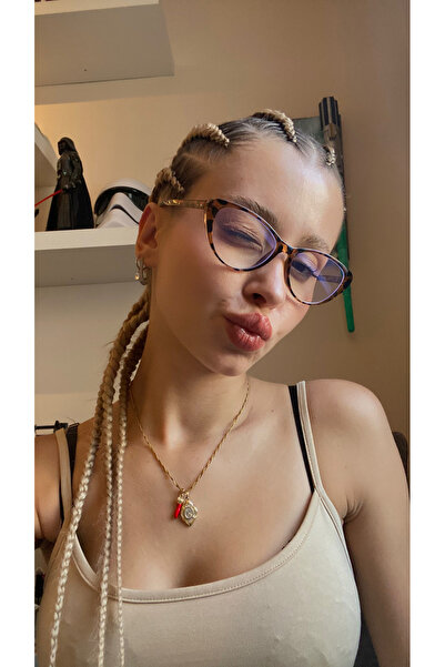 LOOKUP Blue Light Protective Glasses Optically Compatible Lenses Replaceable with Cleaning Cloth and Case as a Gift