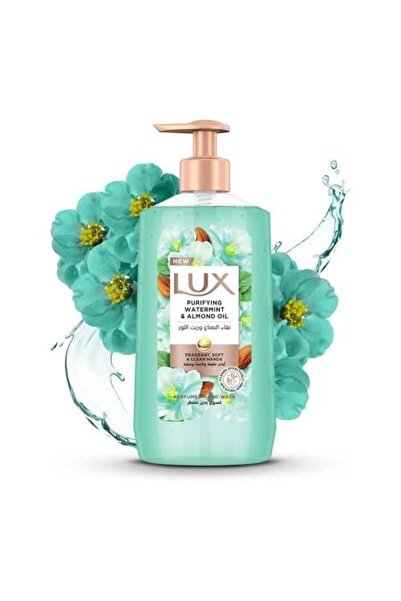 LUX غسول اليدين برائحة النعناع النقي وزيت اللوز - 250 مل