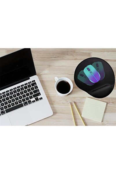 BulutRetail Inca Imps-009 Silicone Mouse Pad with Wrist Support