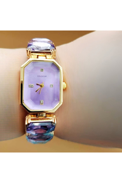 COLESİUM Taşlı Lüks Kadın Kol Saati
