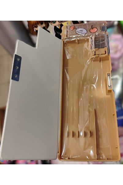 ada çanta kırtasiye Capybara-Shaped 3-Compartment Pencil Case with Sharpener, Sukushi Model Pencil Case Ad46461