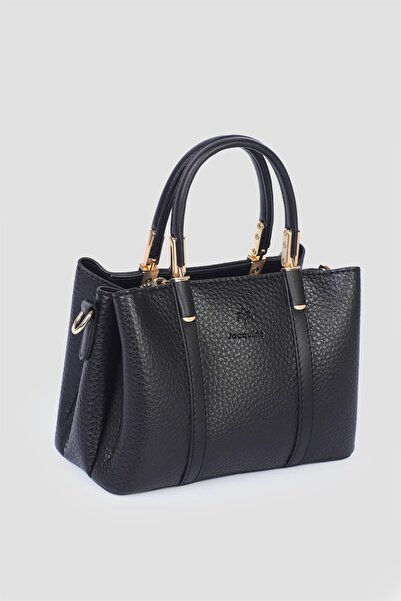 Jacquline Black Women's Hand and Shoulder Bag Im614