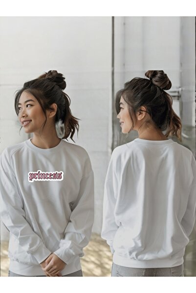 ArtYus Φούτερ Unisex με μακρύ μανίκι Princess Transfer με τύπωμα με λαιμόκοψη...