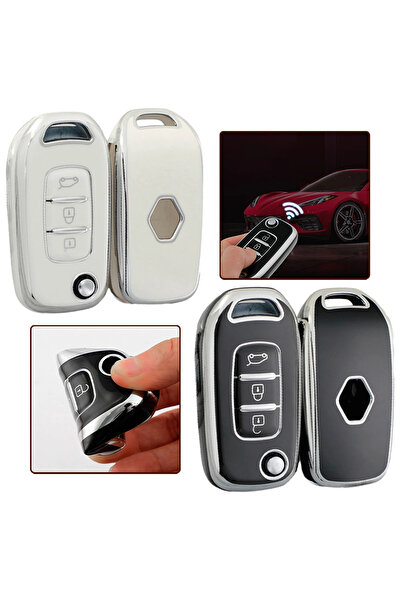 OEM Husă cheie cu 3 butoane pentru Renault Kadjar Captur Megane Sandero Stepway Logan Clio 5 Arkana 2020 20