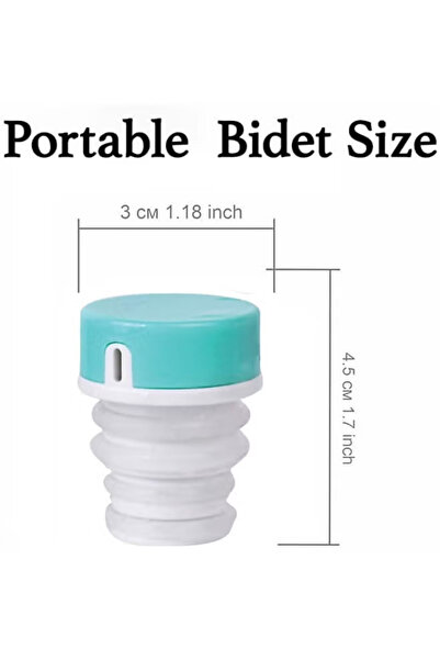 Cady One Portable mini bidet pump compatible with any water bottle, suitable for trips and camping