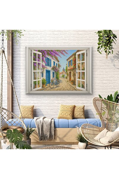 ESLEM TAŞ EVLER İSTANBUL BASKI KANVAS TABLO