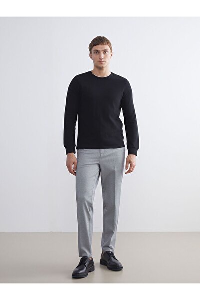 LC Waikiki LCWAIKIKI Classic Uzun Kollu Dokulu Erkek Tişört