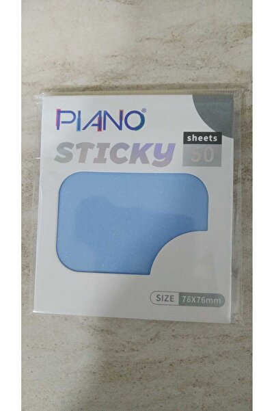 Piano بوست-إت شفاف بألوان الباستيل