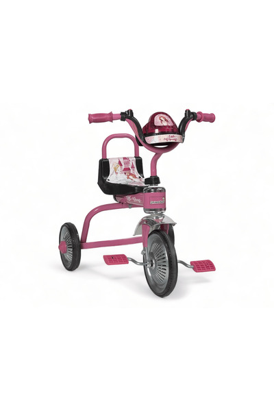 ALBADER Tricycles For Children, Kids Bike With One Seat, Steel Trikes For Children With Music & Light