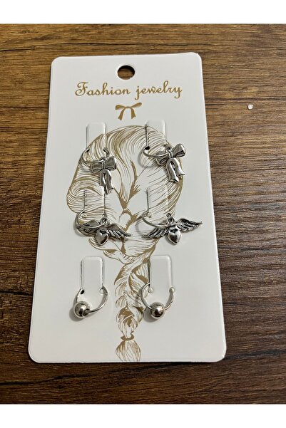 gülümse gel Kız Çocuk 6'lı Renkli Saç Süsü Saç Halkası Saç Küpesi Saç Yüzüğü ...