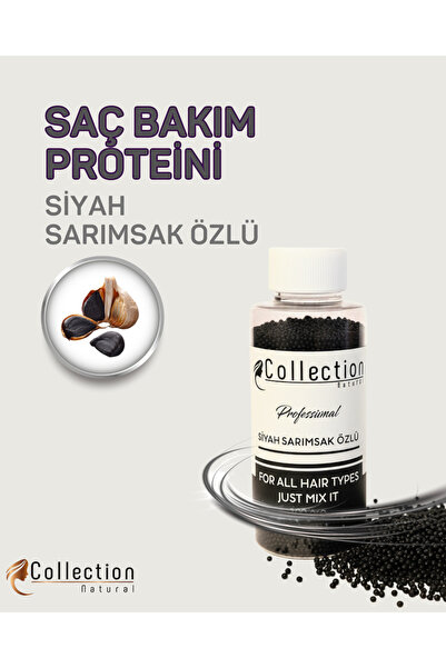collection natural Saç Bakım Proteini / Siyah Sarımsak Özlü Profesyonel Bakım...