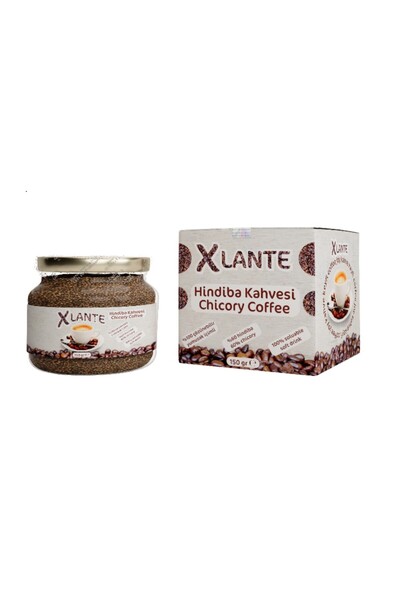 XLANTE Hindiba Kahvesi 150 gr Net - 60 Kullanımlık 1 Aylık Paket - Yüksek Lif...