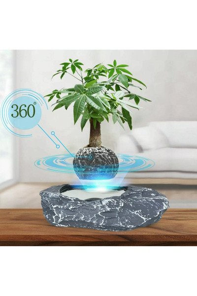 Generic Floating Plant Pot with a Stone-Like Design