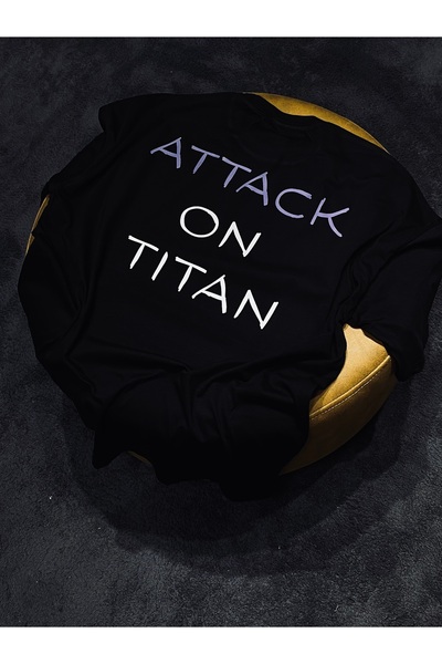 Spark Collection Attack on Titan 100% Cotton Relax Fit Crew Neck T-Shirt