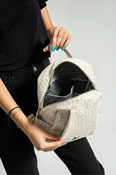 Just Polo Jp Polo Women's Original 9 Compartment Large Size Backpack Size: 28 X 33 cm