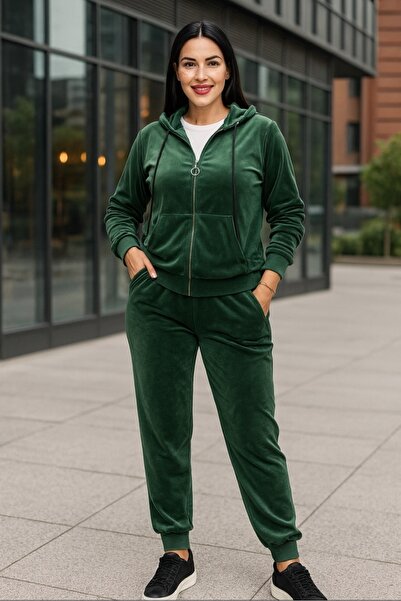 ihaoo Trening damă catifea negru