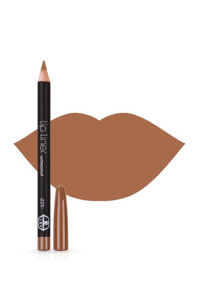 LEF Lef Waterproof Lip Liner 225 Brown