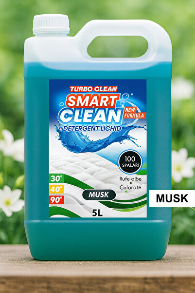 Turbo Clean Pachet 3 x Detergent rufe 5L SMART CLEAN