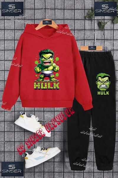 SS SİNSER Set de trening cu hanorac imprimat pentru copii, unisex, cu model  ...