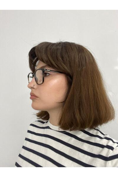 Ray-Ban Rb 7182 2012 50-XS Unisex Blue Light Filter Screen Glasses Brown