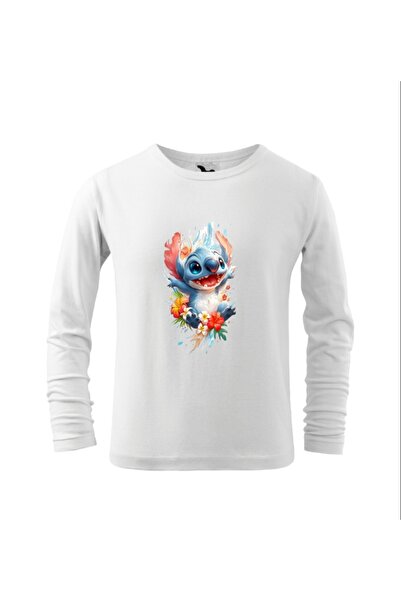 Malfini Kids Cotton T-Shirt Long Sleeve Personalized Stitch