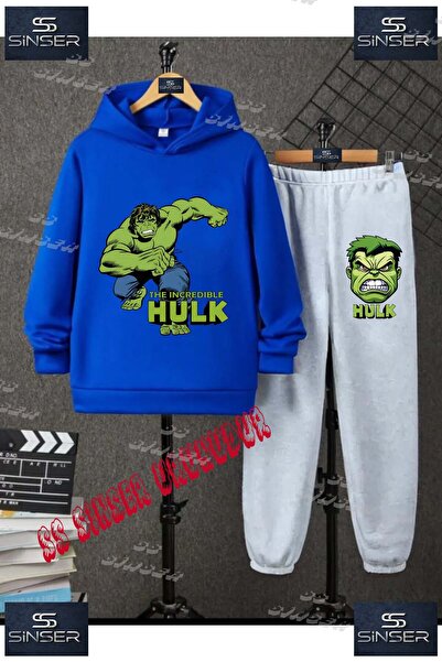 SS SİNSER Set de trening cu hanorac imprimat pentru copii, unisex, cu textul ...