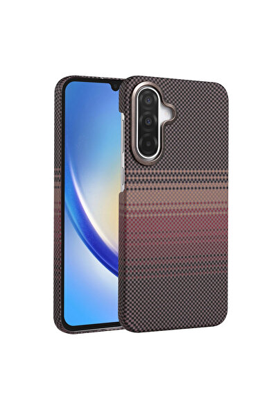 NewFace Samsung Galaxy A36 / A56 Kılıf Vega Magsafe Karbon Desen Kapak