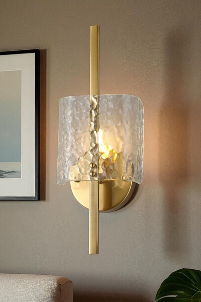 Renkoled Aydınlatma Modern Led Wall Lamp with 3 Color Lights, Decorative Wall Lamp for Living Room, Room, Kitchen, Hallway