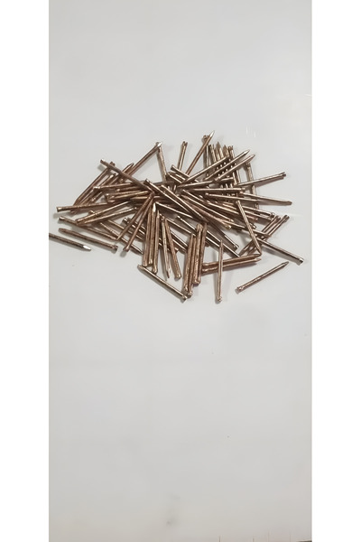 İpekbağlar DEKORATİF SAAT ASMA TABLO ASMA ÇİVİSİ 3CM 25 ADET İNCE SARI ÇİVİ