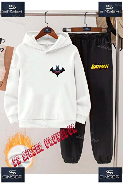 SS SİNSER Dječji unisex "BATMAN KRILATI POLU-TELO" Štampano komplet trenerke ...