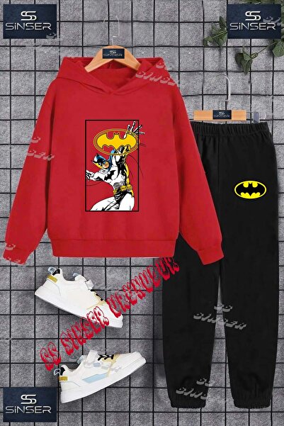 SS SİNSER Set de trening cu hanorac imprimat pentru copii, unisex, cu design ...