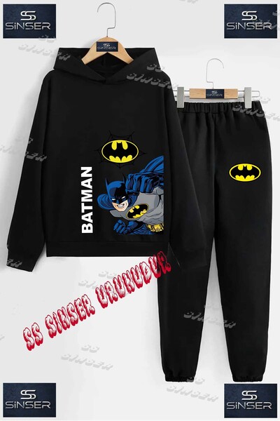 SS SİNSER Set de trening cu hanorac imprimat pentru copii, unisex, cu logo-ul...