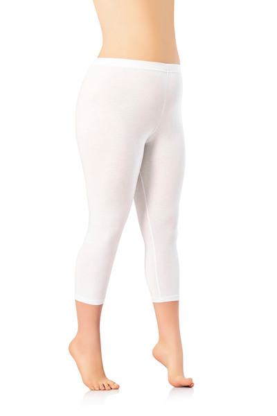 Soweto Women's High Waist Below Knee Capri Sports Casual Leggings