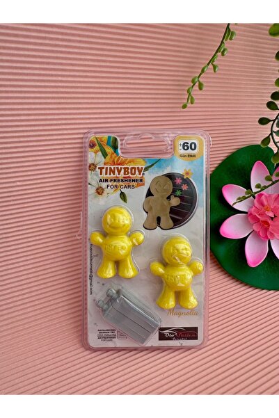 BsElektronik Tinyboy Araç Kokusu Oto Adam Koku Sarı Renk Klima Havalandırma P...