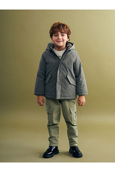 LC Waikiki Sparkling Choices from Shining Store |   Hooded Lined Boy's Coat