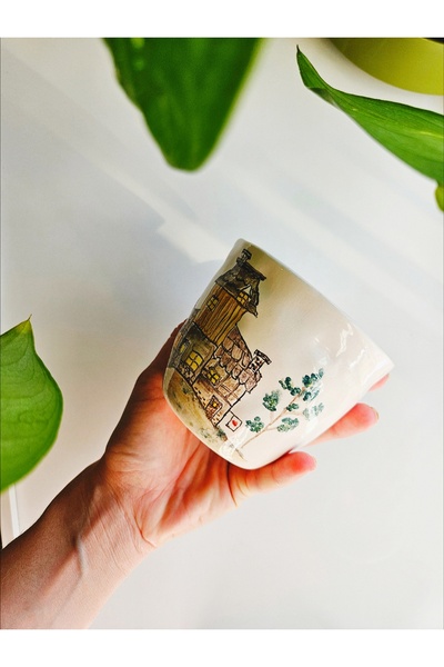 WEBBMODA Handmade Custom Drawing Design Home Mug Cup